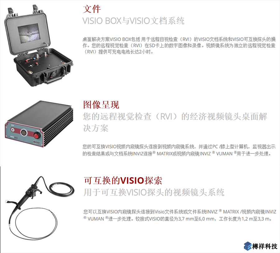 vizaar視頻工業內窺鏡系統VISIO BOX產品詳情
