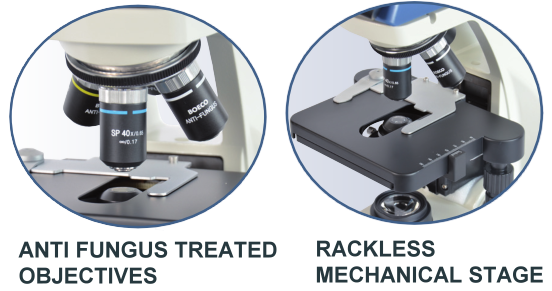 BOECO雙筒顯微鏡-雙筒顯微鏡傾斜30°,可旋轉360°